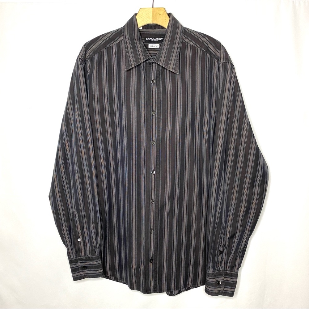 Dolce & Gabbana Striped Dress Shirt